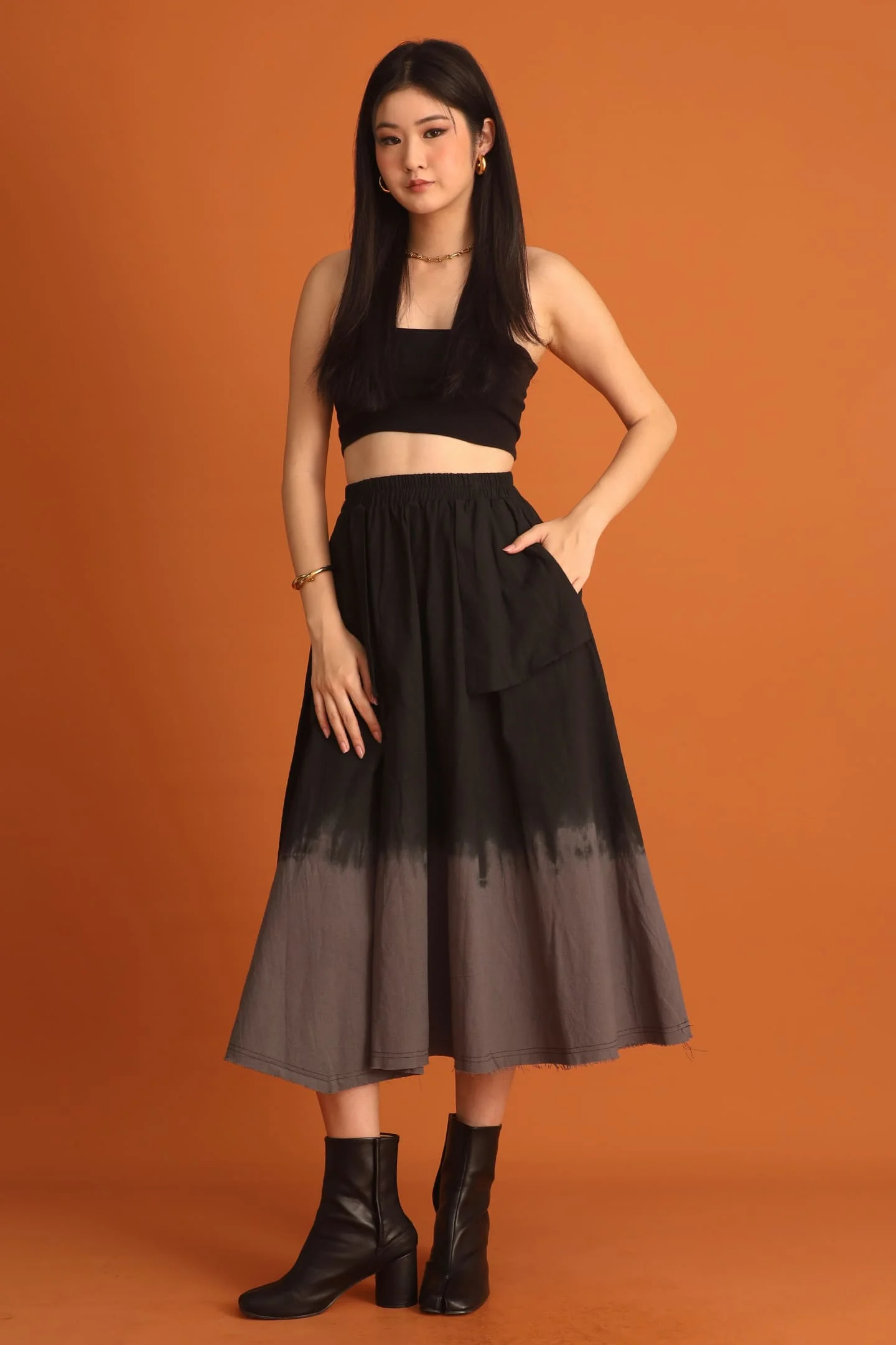 CHOSEN &ndash; Nadine Gradient Skirt