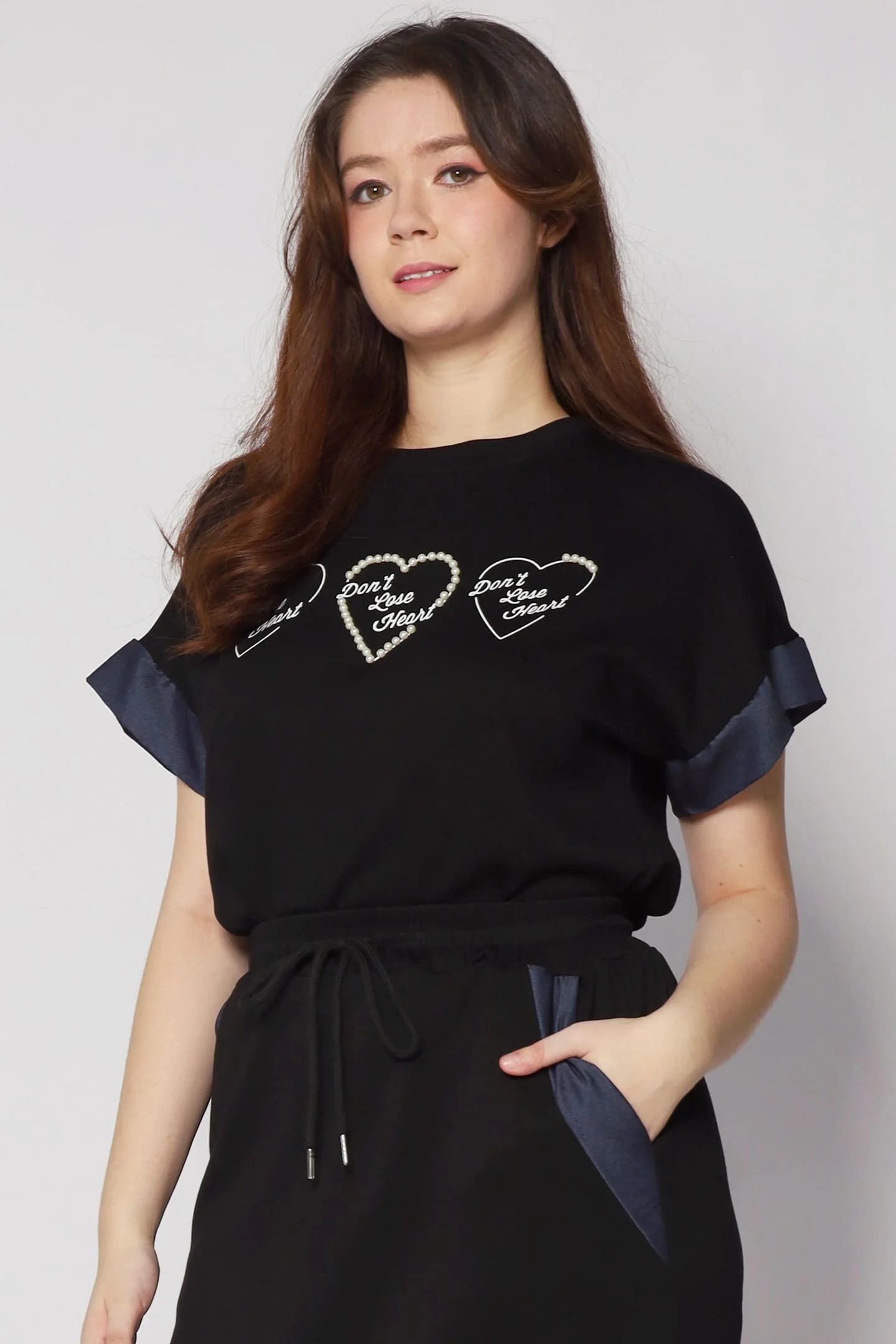 PO &ndash; Don&rsquo;t Lose Heart 2 in 1 Skirt Set