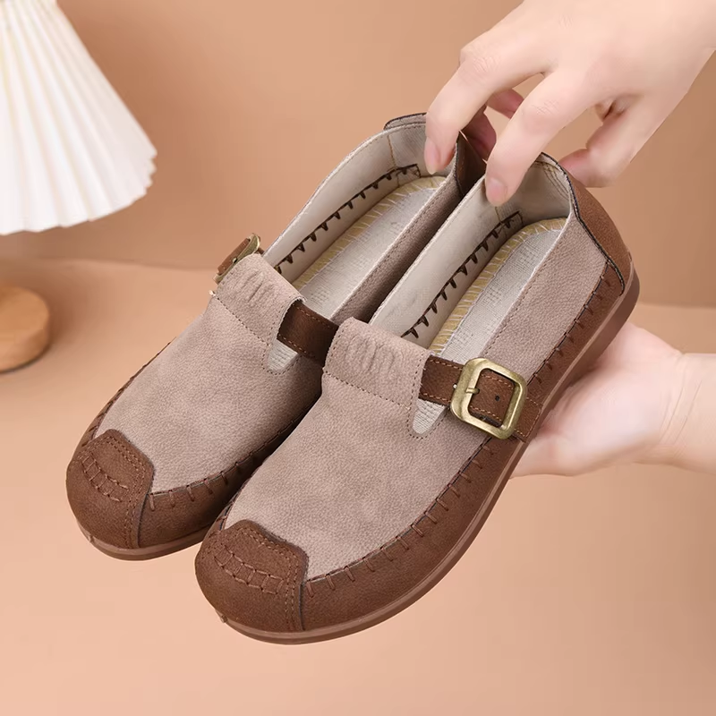 Women&rsquo;s Quilted Comfort Slip-On Shoes &ndash; Lightweight Everyday Walking Flats