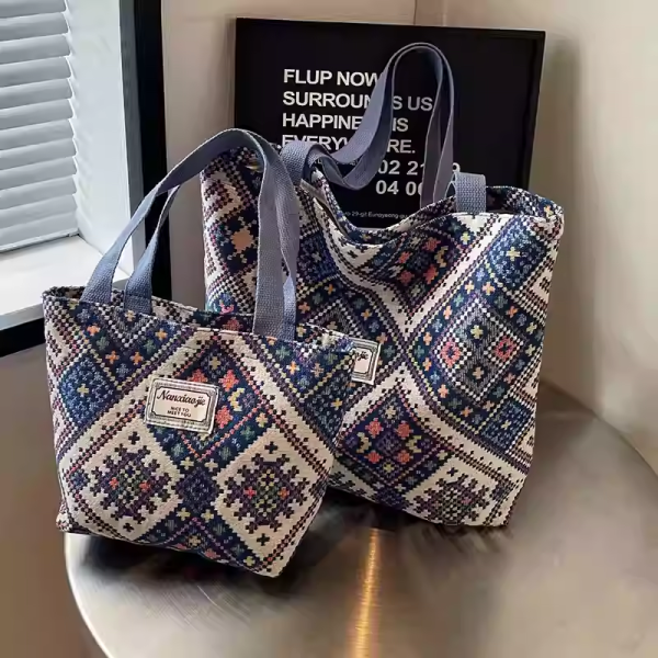 Tibetan Woven Messenger Bag &ndash; Traditional Ethnic Crossbody